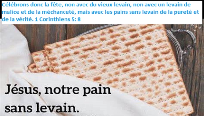 You are currently viewing LA FÊTE DES PAINS SANS LEVAIN: UN AVANT GOÛT D’UNE VIE SANS PÉCHÉ?